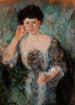 Portret pani Horain - Olga Boznańska — widok dzieła