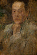 Portret rzeźbiarza Stefana Zbigniewicza - Olga Boznańska — widok dzieła