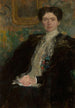 Portret Zofii Kirkor-Kiedro z domu Grabska 1872-1952 - Olga Boznańska — widok dzieła
