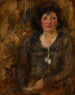 Portret damy z naszyjnikiem - Olga Boznańska — widok dzieła