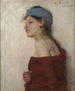 Portret kobiety, kobiety cyganki - Olga Boznanska — widok dzieła