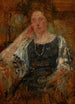 Portret Amerykanki - Olga Boznańska — widok dzieła
