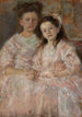 portret dziewcząt Heleny Chmielarczyk i Władysławy Chmielarczyk - Olga Boznańska — widok dzieła