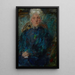 portret ucja Detloff - Olga Boznańska — oprawiony obraz na ścianie