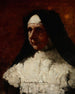 Studium zakonnicy - Olga Boznańska — widok dzieła