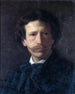Autoportret - Oliver Ingraham Lay — widok dzieła