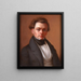 Autoportret - Oliver Tarbell Eddy — oprawiony obraz na ścianie