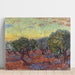 Reprodukcja obrazu Oliwne Drzewa, Saint-Rémy - Vincent van Gogh