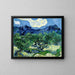 Reprodukcja obrazu Drzewa oliwne z Alpilles w tle - Vincent Van Gogh