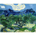 Reprodukcja obrazu Drzewa oliwne z Alpilles w tle - Vincent Van Gogh