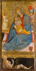 La Vierge de l'humilité avec la Tentation d'Ève - Olivuccio di Ciccarello — widok dzieła