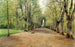 Avenue à Strömsholm - Olof Hermelin — widok dzieła