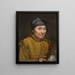 Portret pani Vincensa - Olof Johan Södermark — oprawiony obraz na ścianie