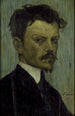 Autoportret - Olof Sager-Nelson — widok dzieła