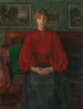 Portret artysty Kris Laache Torne - Oluf Wold-Torne — widok dzieła