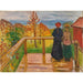 Reprodukcja obrazu na werandzie - Edvard Munch