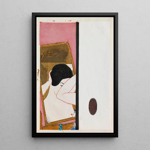 Miroir - Onchi Kōshirō — oprawiony obraz na ścianie
