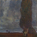 Nadchodząca burza Le Grand Peuplier II - Gustav Klimt — aranżacja we wnętrzu