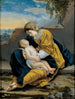 Matka Boska z Dzieciątkiem w pejzażu - Orazio Gentileschi — widok dzieła