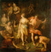 Orfeusz i Eurydyka - Jean Raoux — widok dzieła