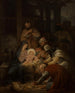 L'Adoration des Mages - Oscar Pierre Mathieu — widok dzieła