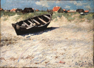 Oscar Bjrck - Boat at Skagens South Beach.webp