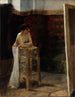 Model kobiecy w studio - Oscar Björck — widok dzieła