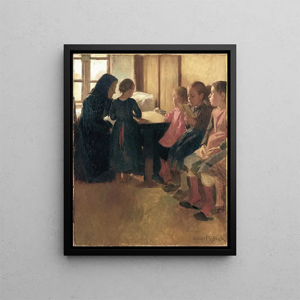Oscar Bjrck - Madam Henriksens school for girls in Skagen.webp
