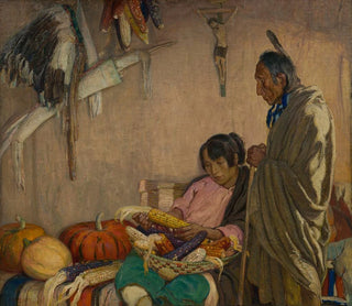 Pokój i obfitość - Oscar Edward Berninghaus — widok dzieła