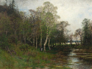 Oscar Trn - Spring Landscape Motif from Tullinge in Sdermanland.webp