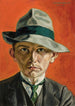 Autoportret - Oskar Kallis — widok dzieła