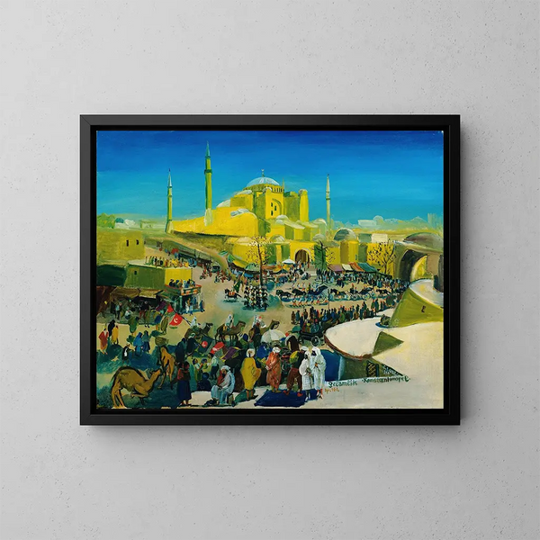 Le Selamlik à Constantinople - Oskar Laske — oprawiony obraz na ścianie