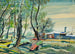 Kaisermühlen - Oskar Laske — widok dzieła