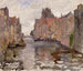 Kanał w Dordrecht - Oskar Laske — widok dzieła