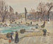Zima w Schönbrunn - Oskar Laske — widok dzieła