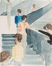 Schody Bauhaus - Oskar Schlemmer — widok dzieła