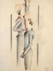 Trzy cyfry - Oskar Schlemmer — widok dzieła