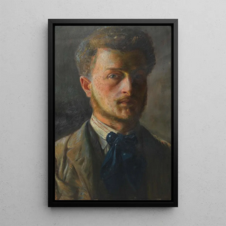 Oskar Strnad - Selbstbildnis Oskar Strnad als Student.webp