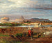 Na drzwiach Rzymu - Oswald Achenbach — widok dzieła
