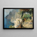 Capri - Othmar Brioschi — oprawiony obraz na ścianie