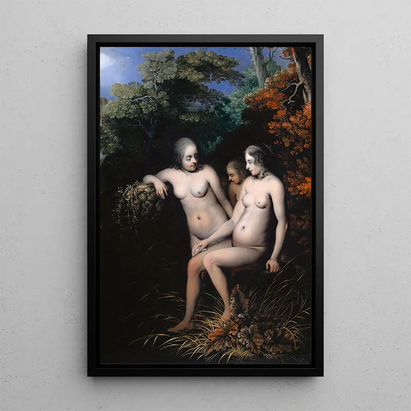 Ottmar Elliger - Nymphs at the Edge of a Forest.webp