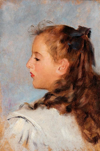 Otto Friedrich - Profile Portrait of a Girl.webp
