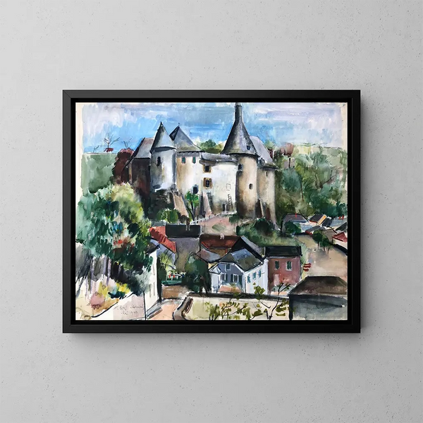 Clerf de Luxembourg - Otto Geigenberger — oprawiony obraz na ścianie