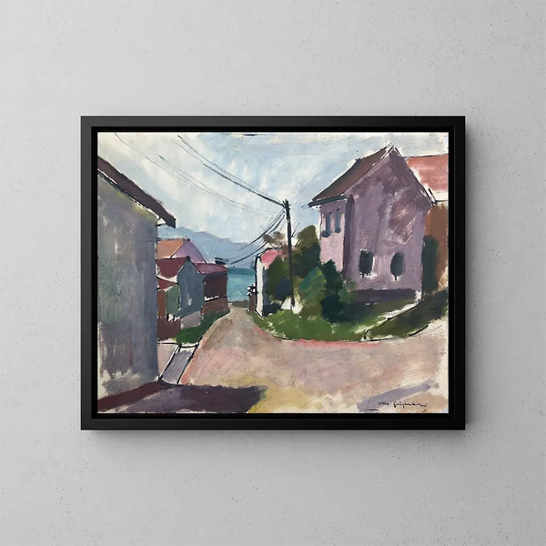 Gstadt nad Chiemsee - Otto Geigenberger — oprawiony obraz na ścianie