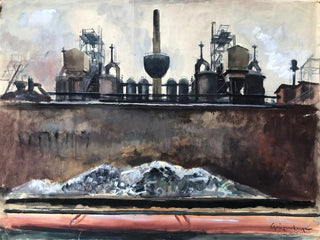 Otto Geigenberger - Stahlwerk Krupp in Essen.webp