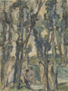 Ruisseau forestier avec baigneurs - Otto Kopp — widok dzieła