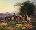 La Chasse - Otto Stotz — widok dzieła