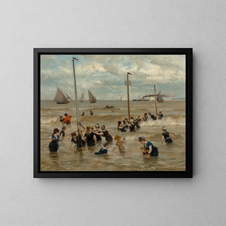 Otto von Thoren - Bathing by the sea.webp