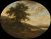 pejzaż włoski - Ottomar Hackius — widok dzieła