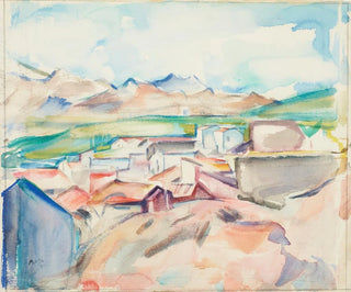 Owen Merton - Village ensemble  Banyulssurmer.webp